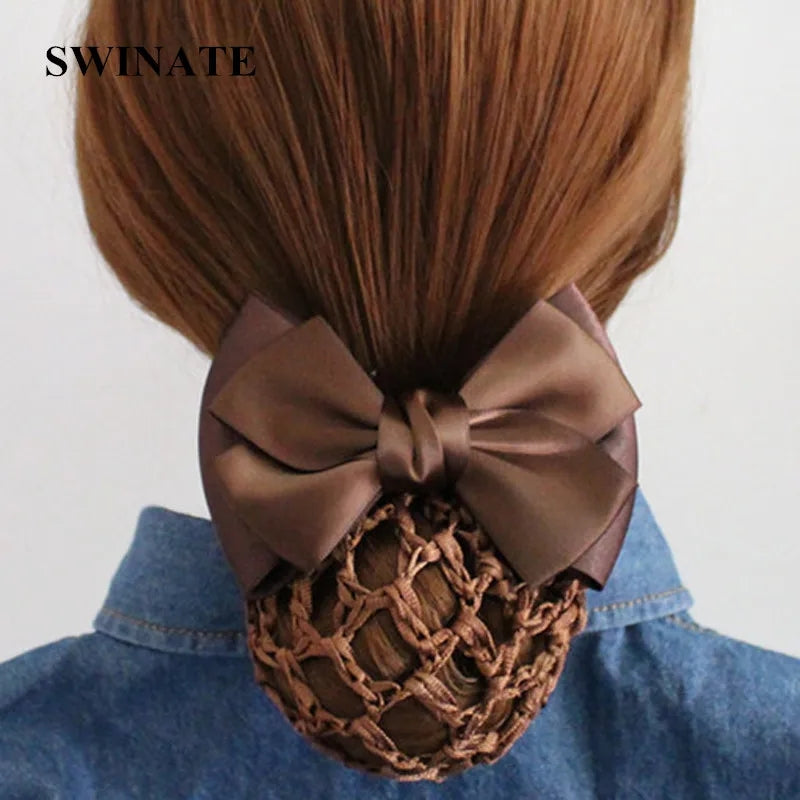 Classic Coffee Bow Bun