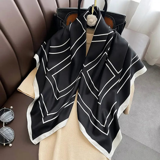 Leva Silk Scarf (90x90cms)