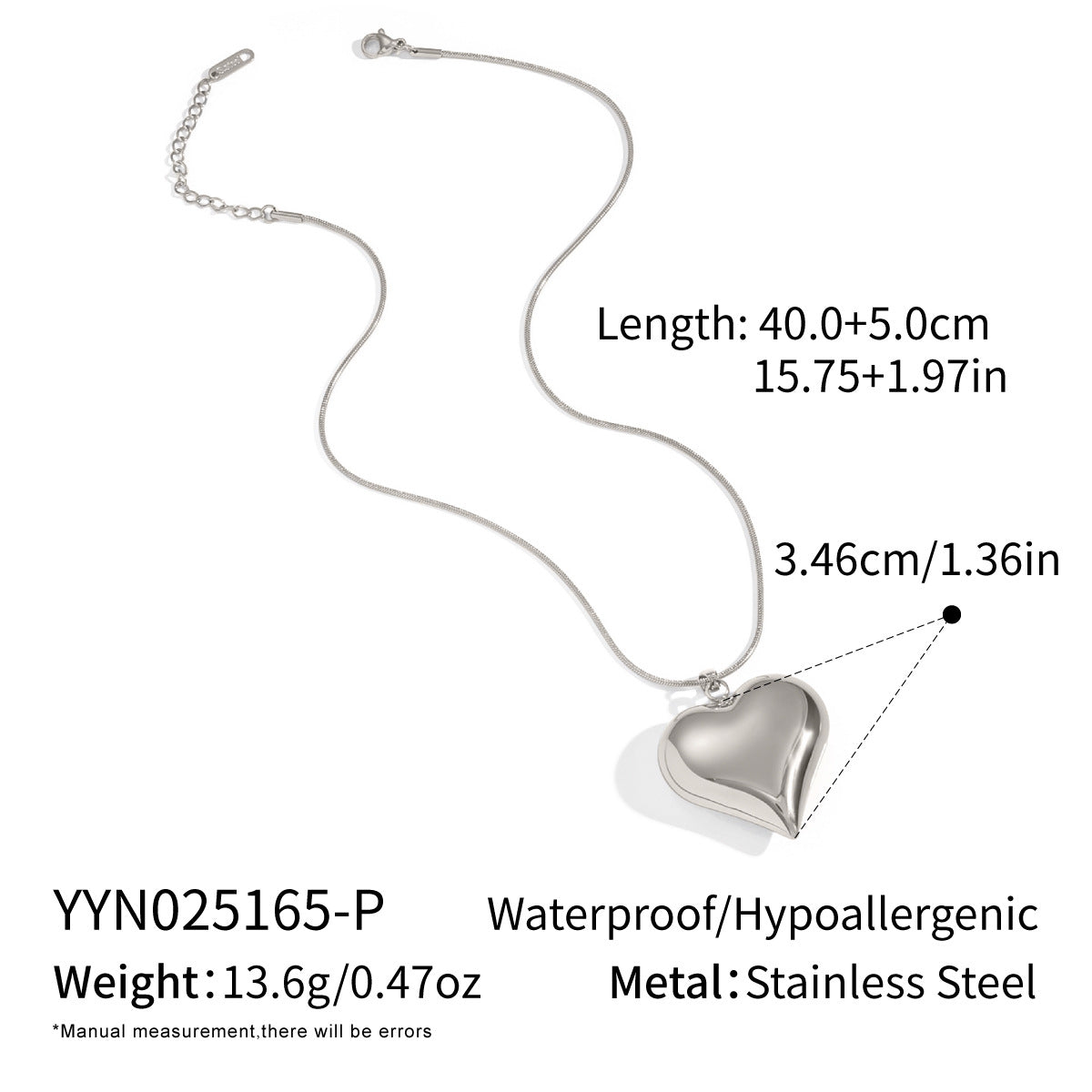 Heartie SS Necklace