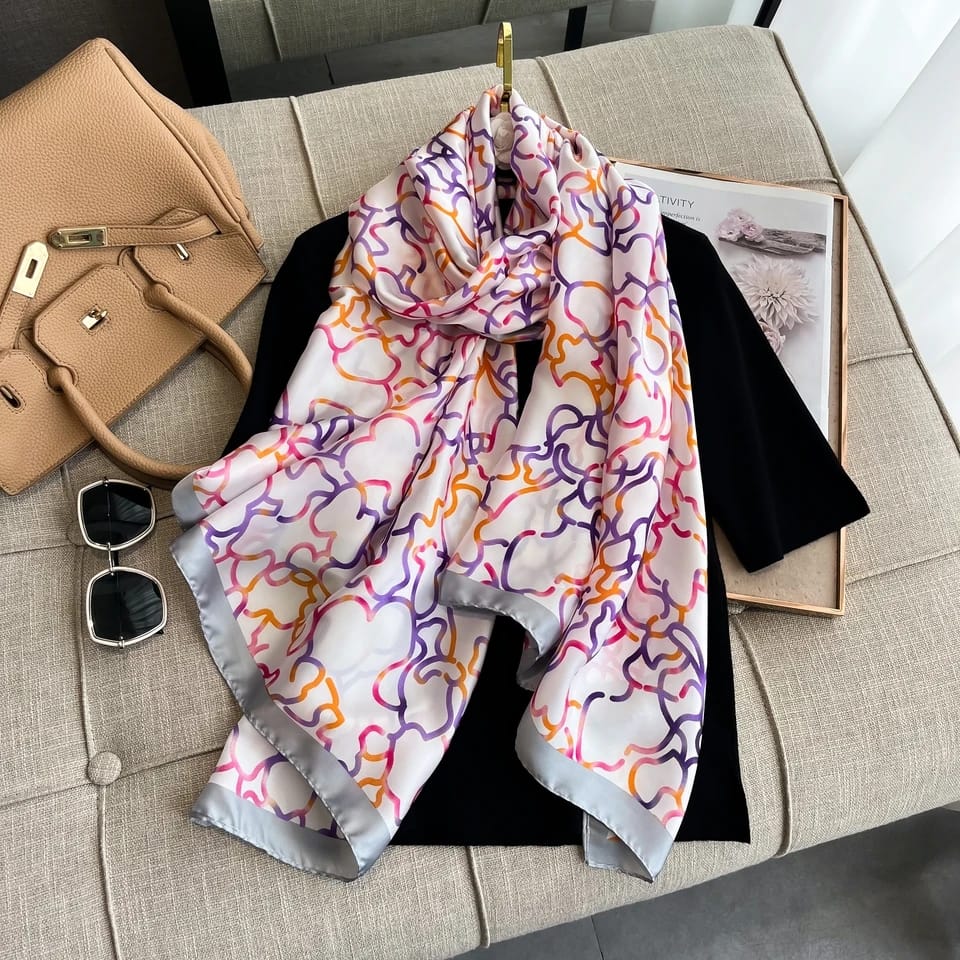 Mallow Silk Stole