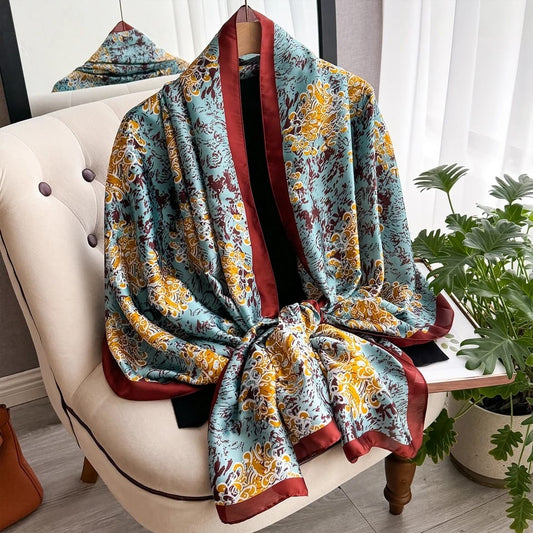 Honey Horizon Silk Stole