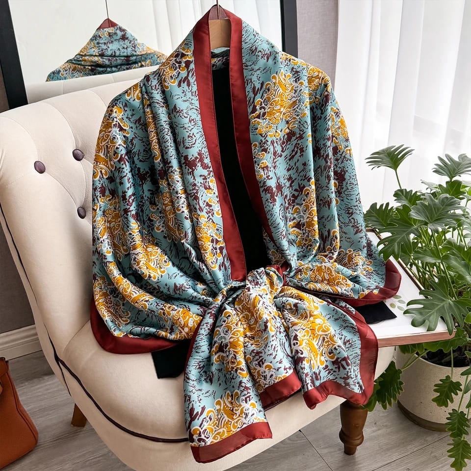 Honey Horizon Silk Stole