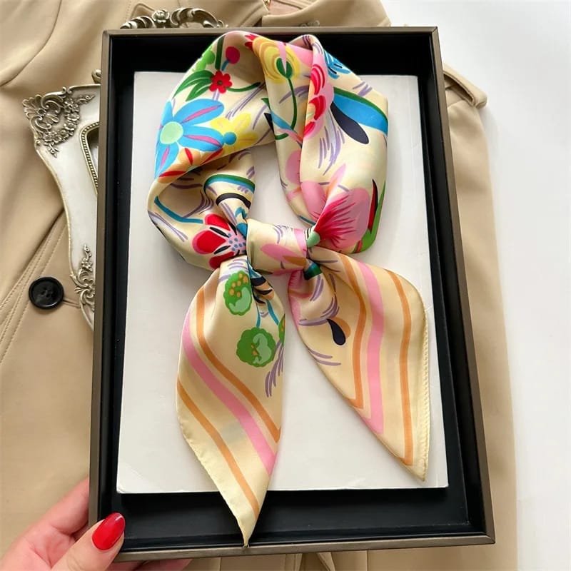 Amarylle Silk Scarf (70x70cms)