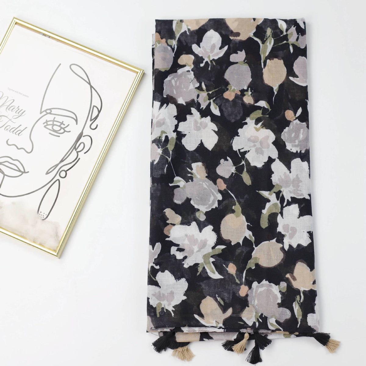 Salia Viscose Cotton Stole