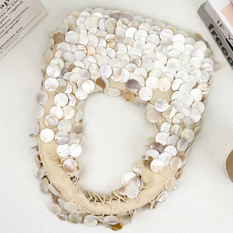 Shell Cascade Mother Of Pearl Evening Bag