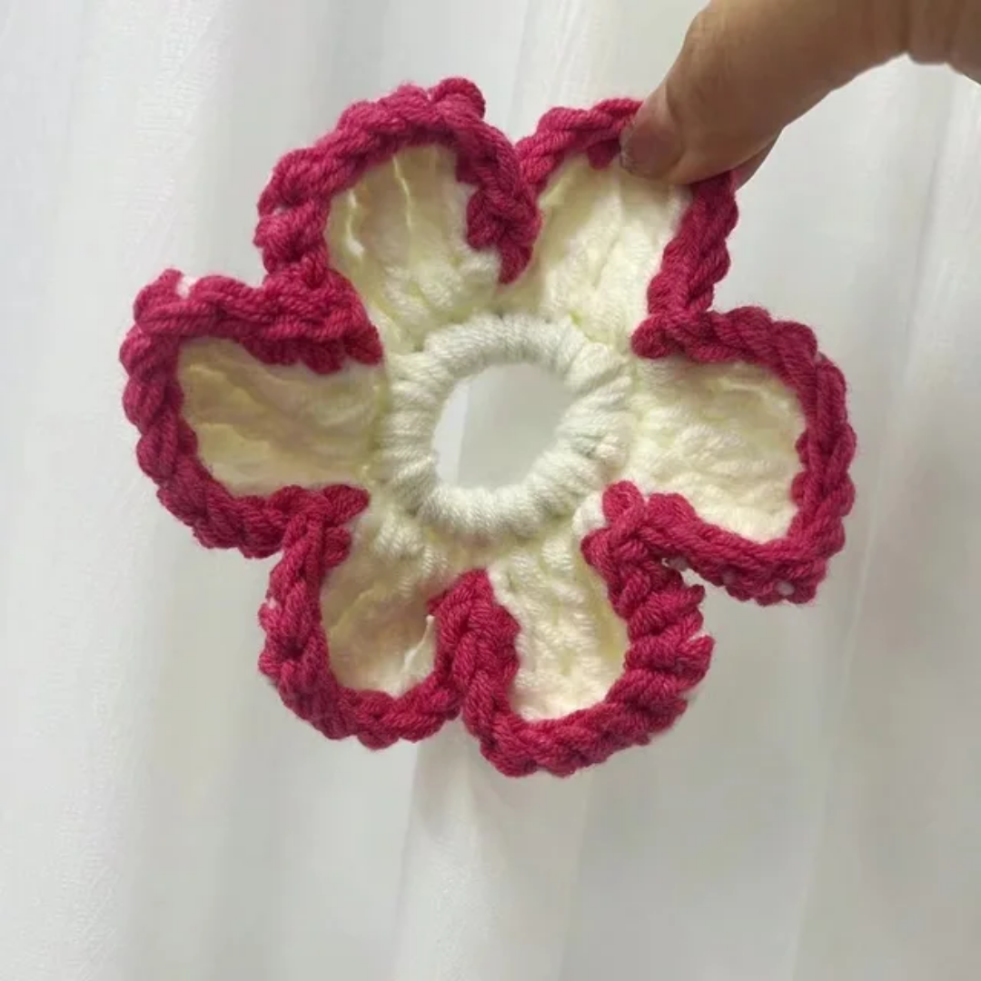 Silvara Crochet Scrunchie