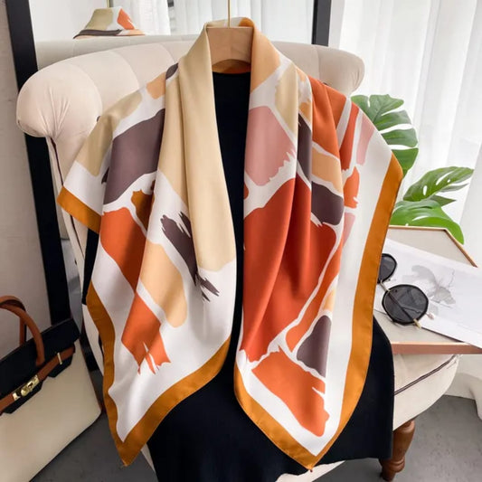 Dira Silk Scarf (90x90cms)