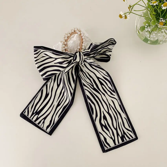 Orla Hair Tie (Zebra)