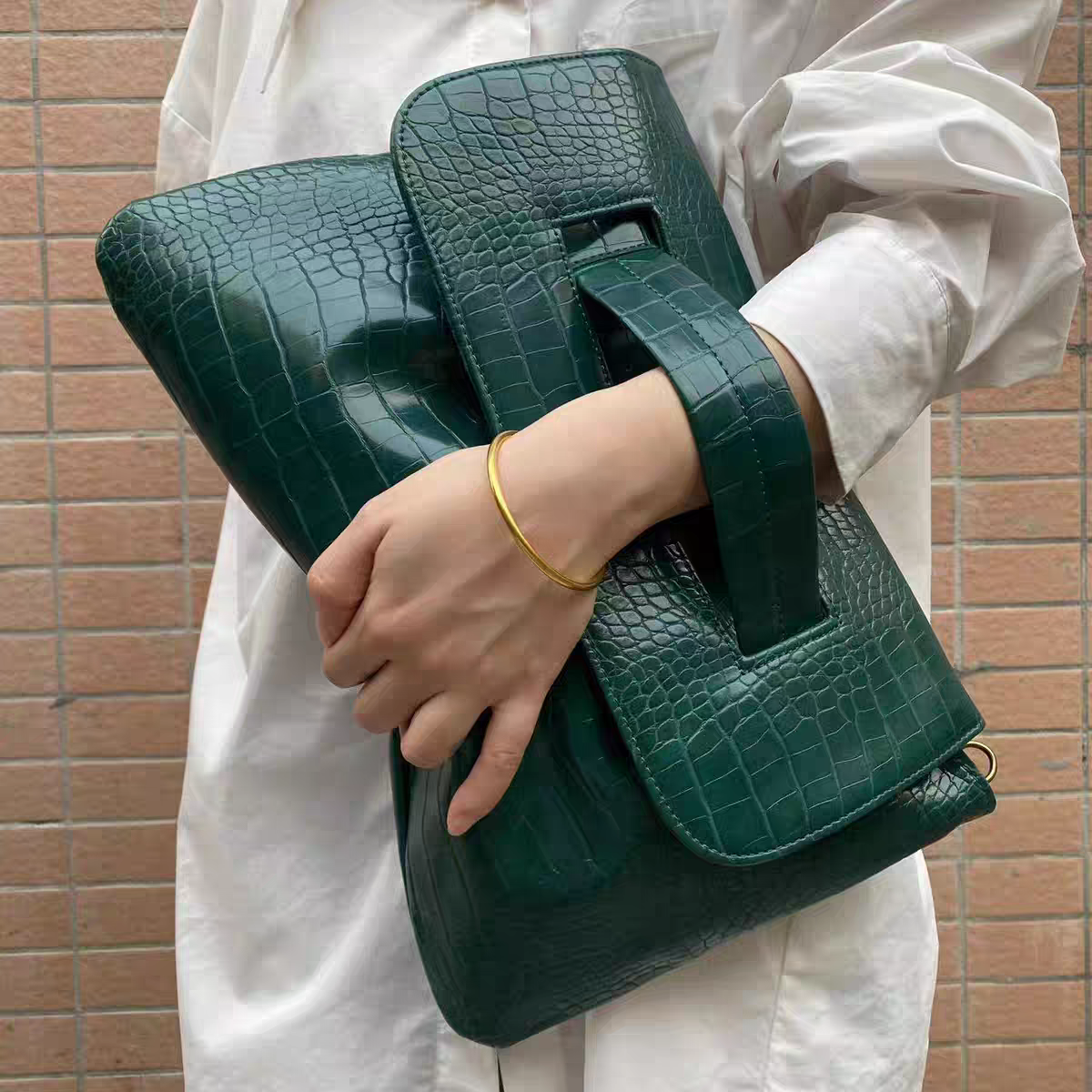 Maya Vegan Handbag (Green)