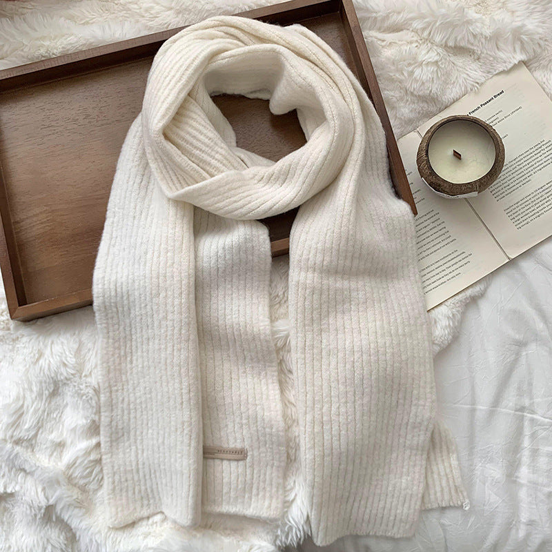 Pastel Row Winter Muffler