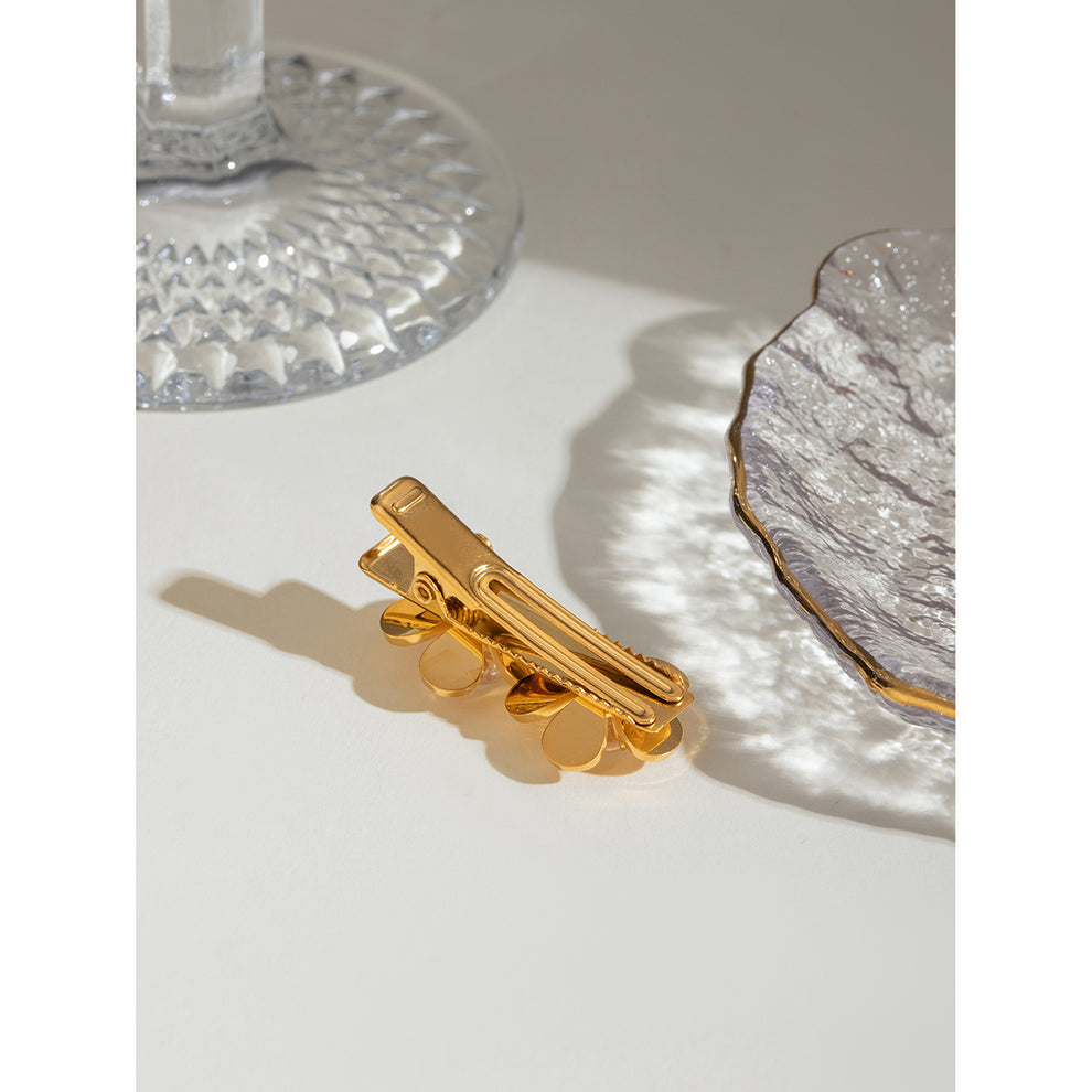 Elodie Side Hairpin (Double Flower)