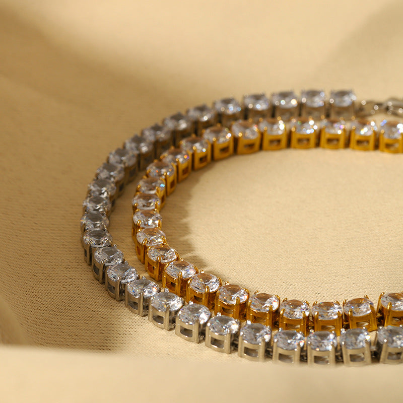 Pureline Diamond SS Bracelet