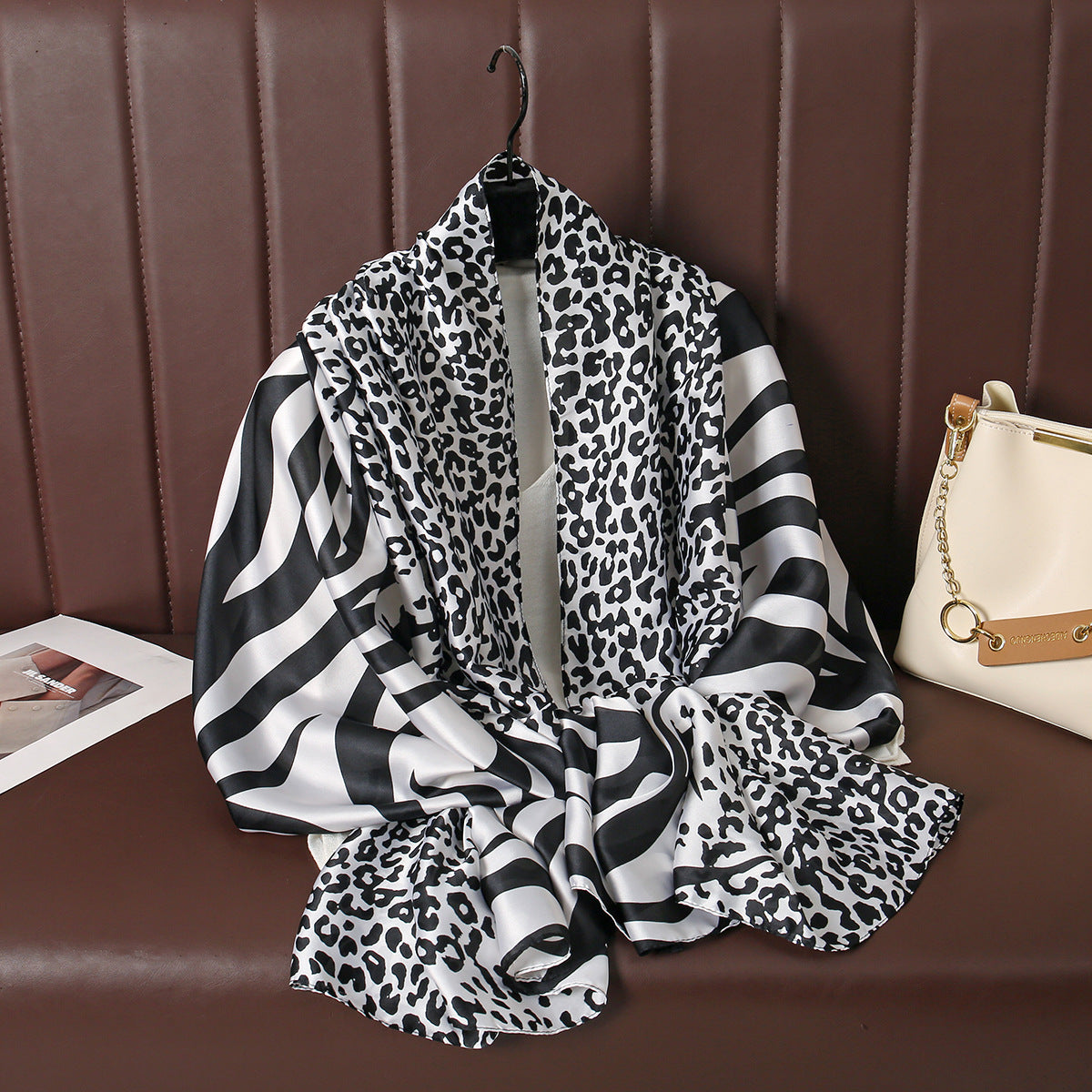 Black Panther Silk Stole