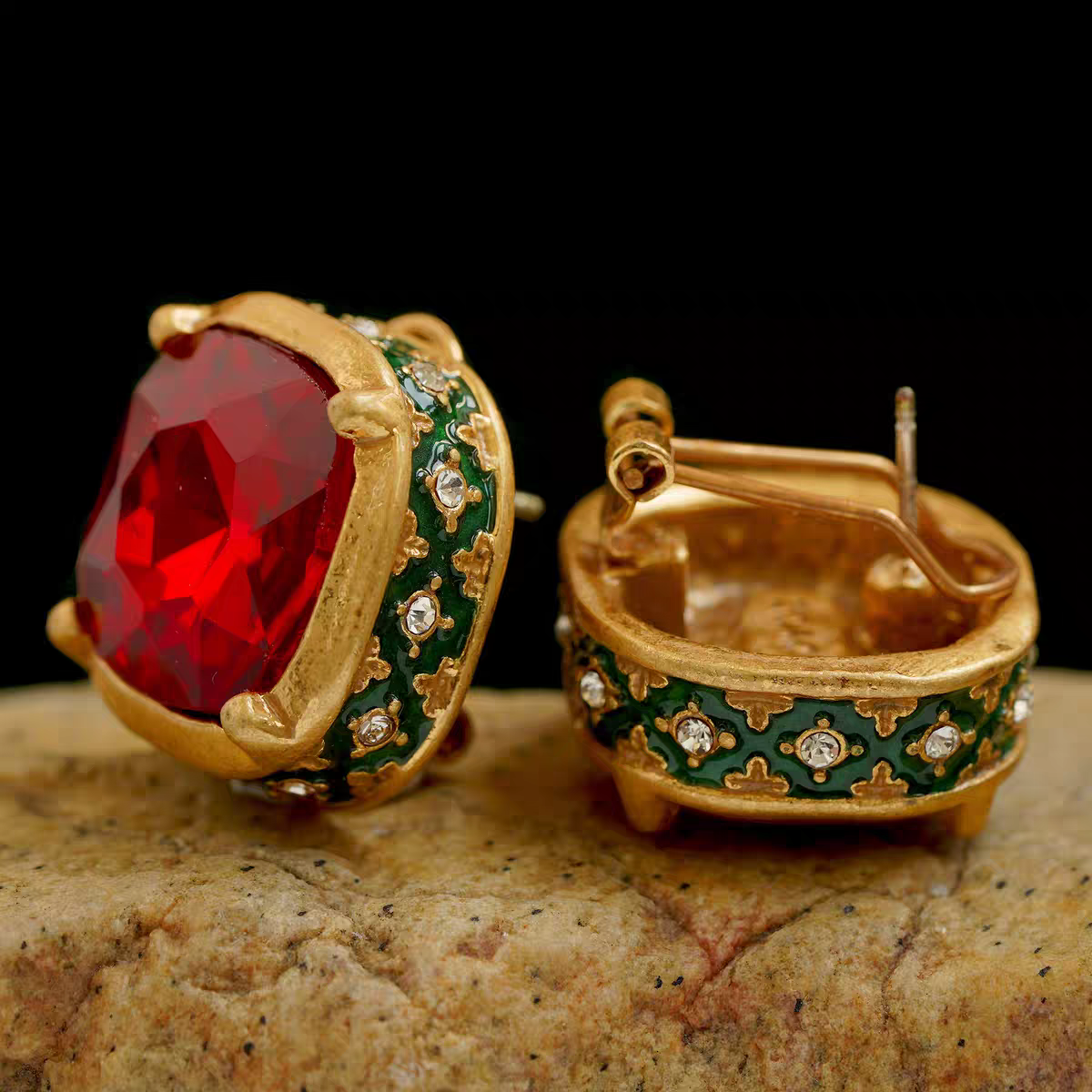 Rubira Antique Earrings