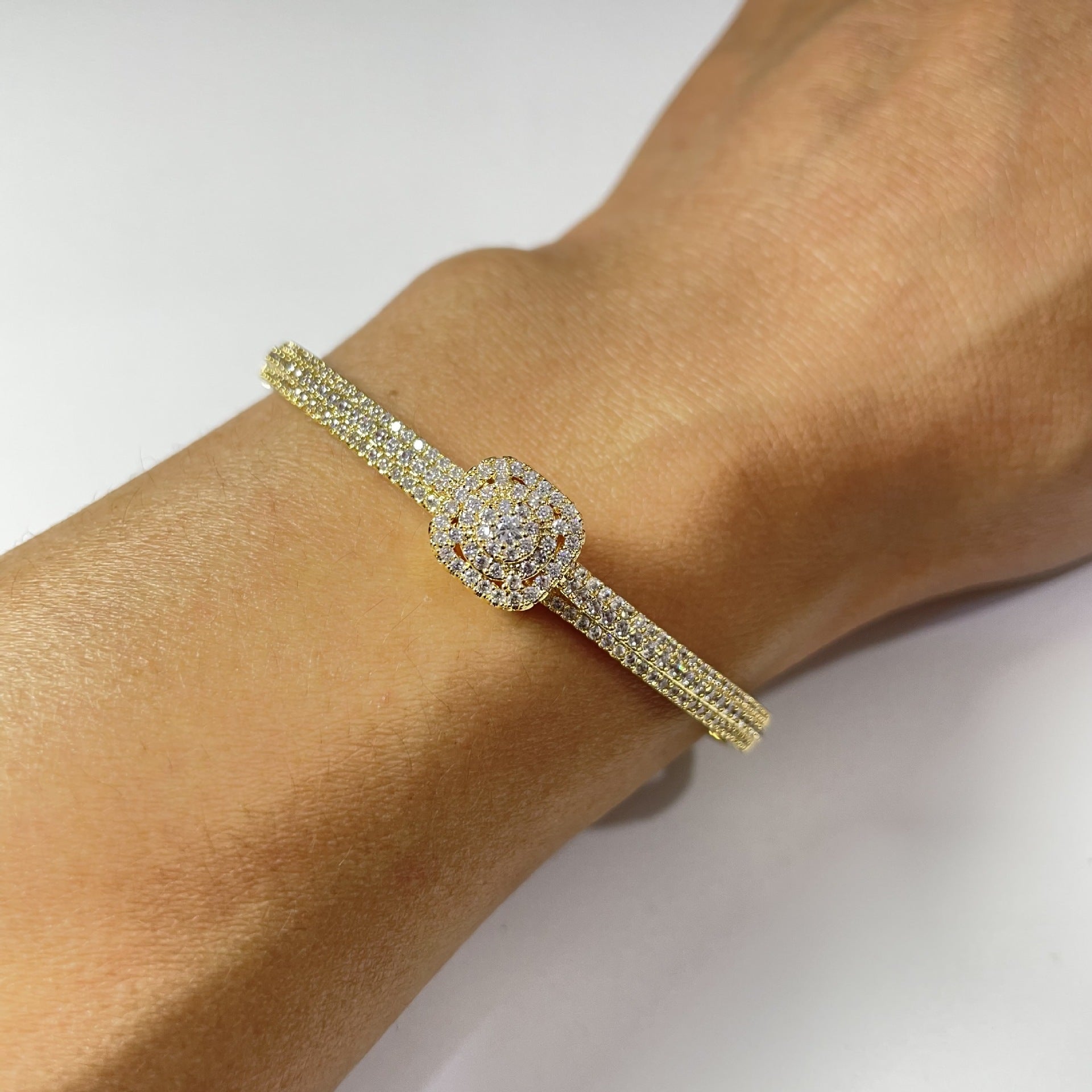 Cercia Copper Zirconia Bracelet
