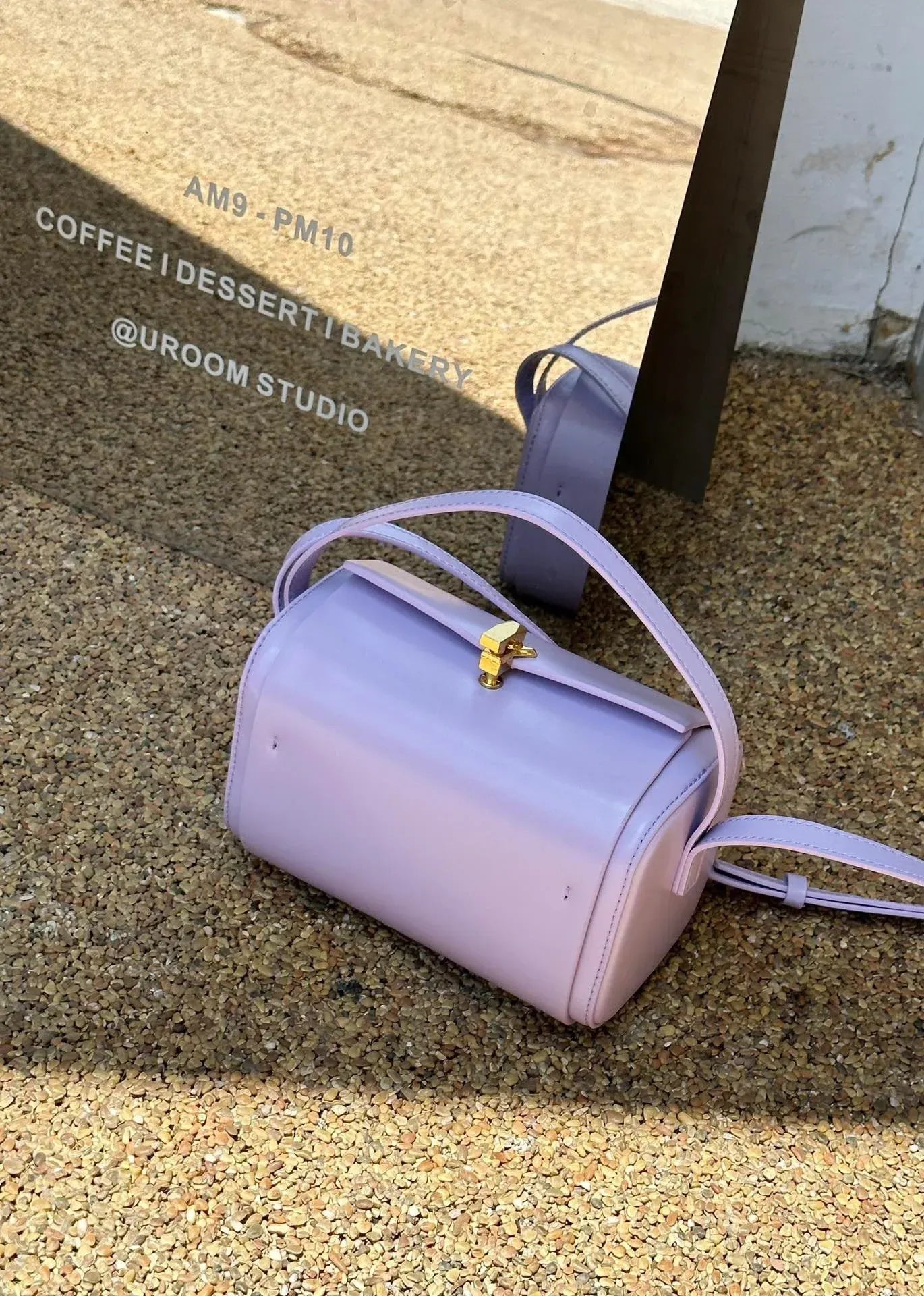 Imperial Box Bag (Light Purple)