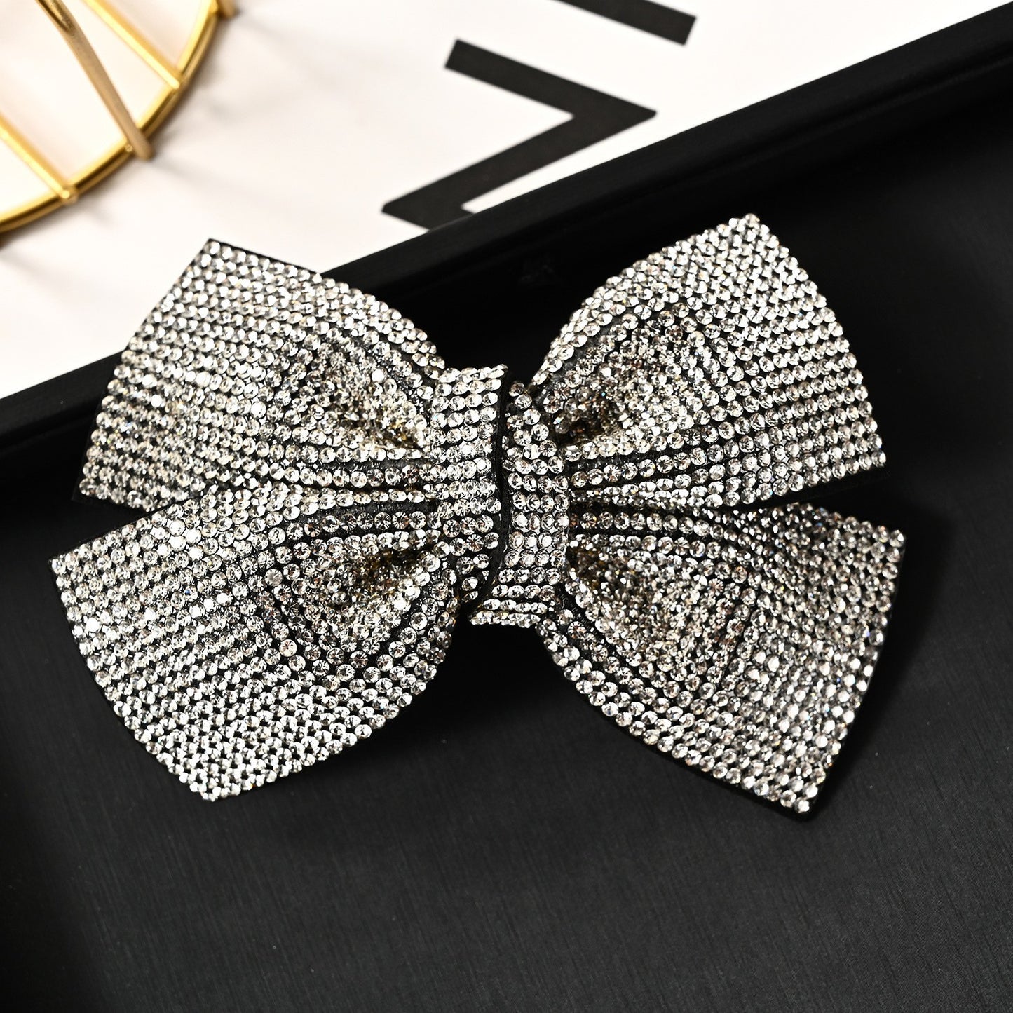 Dusklet Rhinestone Barrette Clip