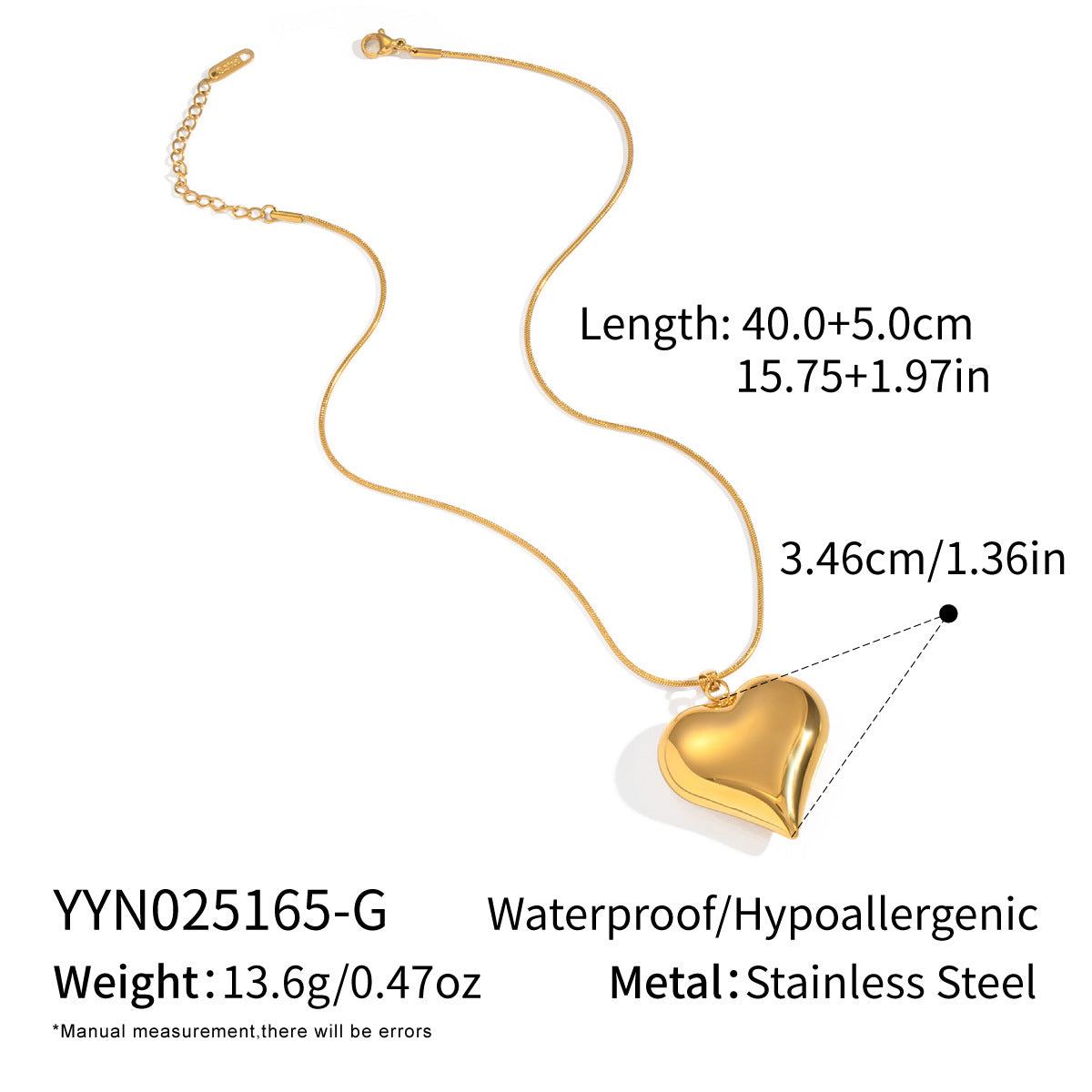 Heartie SS Necklace