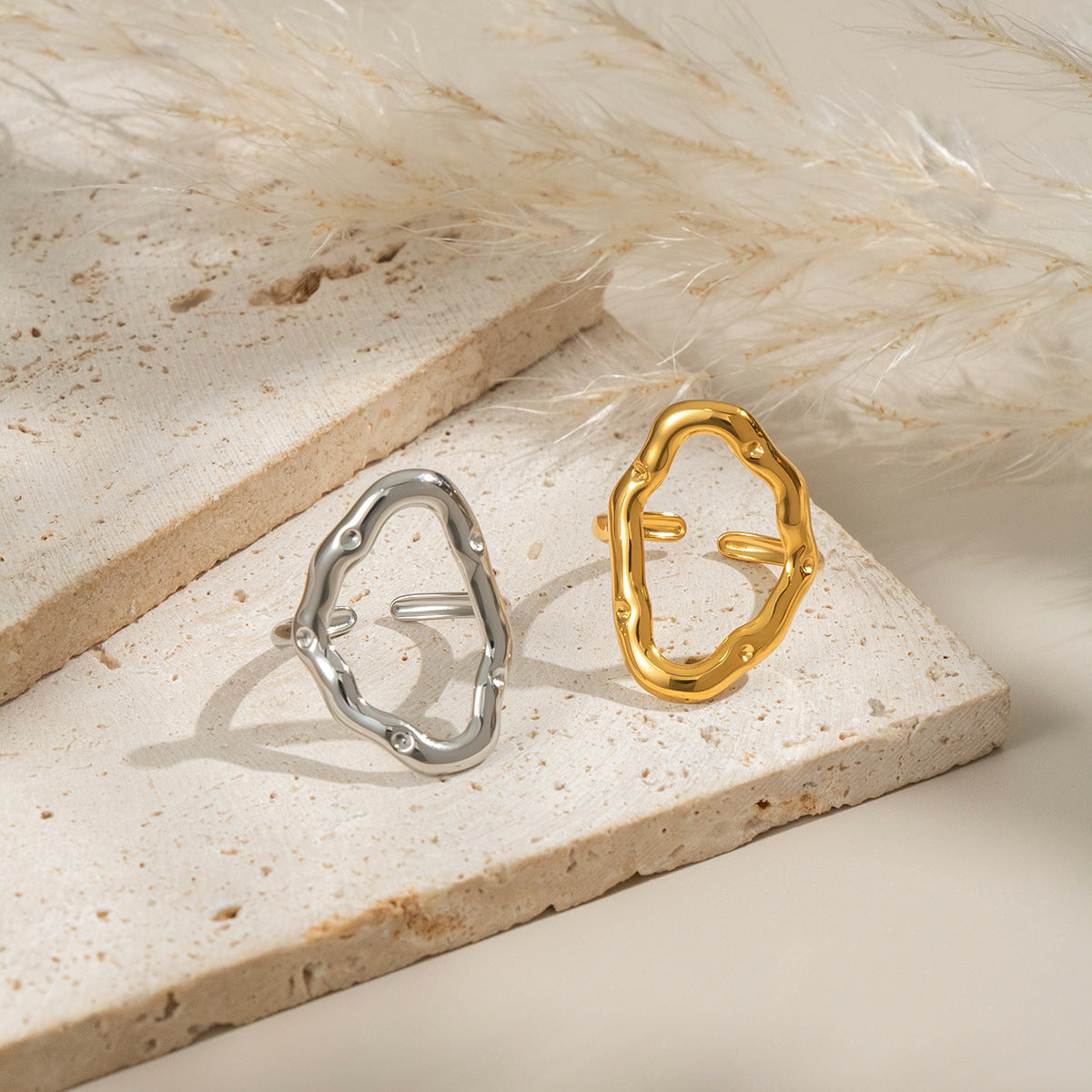 Verona Twist SS Ring