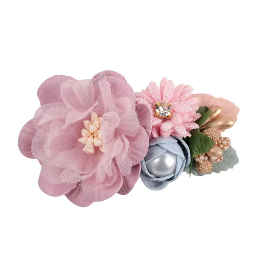 French Rose Kids Side Pin