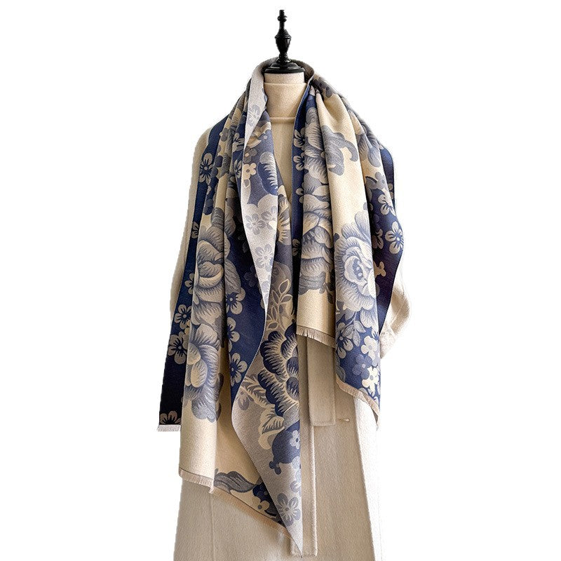 Blueberry Bleu Shawl