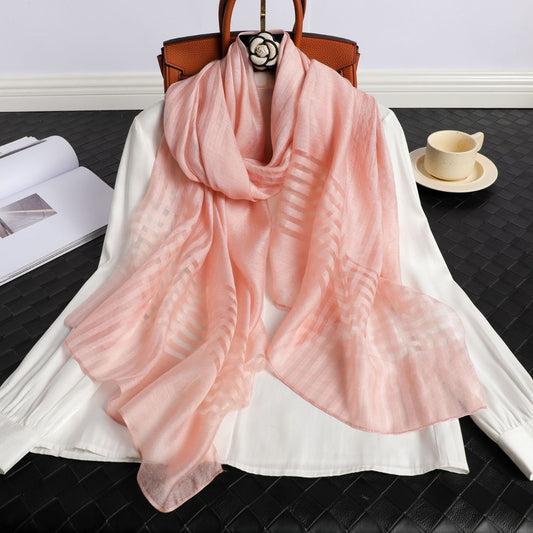 Cinnara Blush Premium Silk Stole