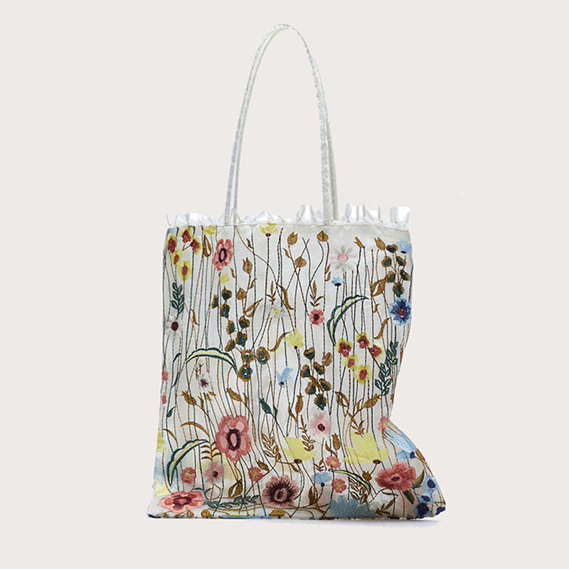 Aeloria Embroidered Shopper