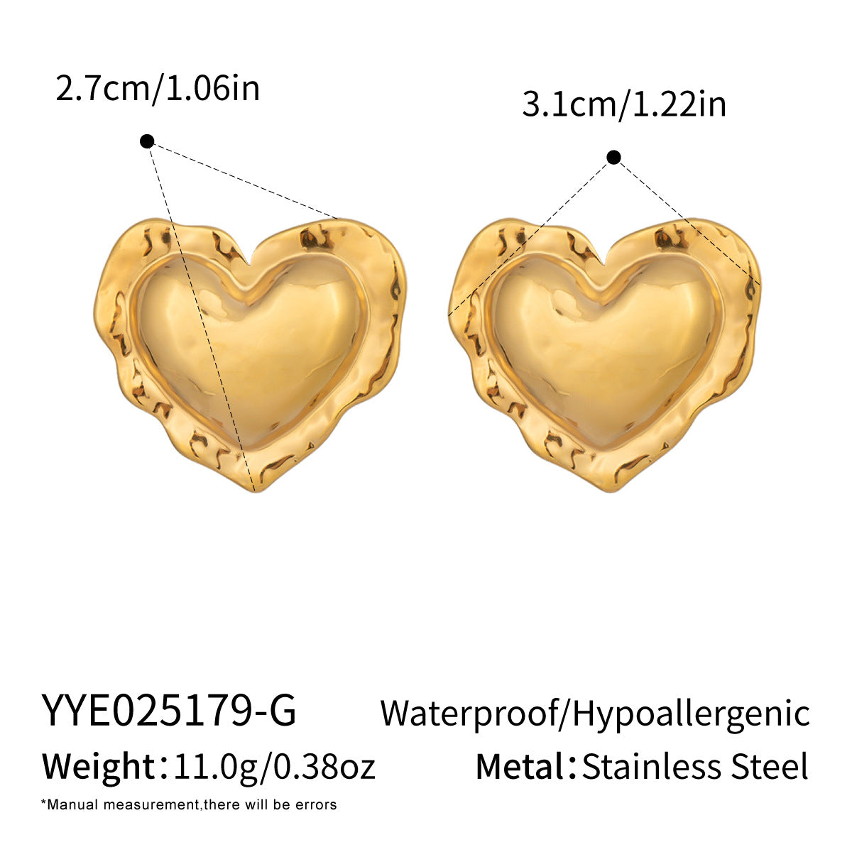 Heartie SS Earrings