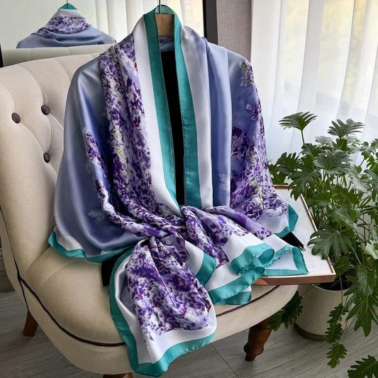 Wisteria Silk Stole