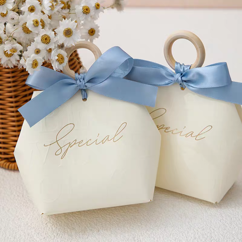 Charmette Paper Gift Bag (Blue)