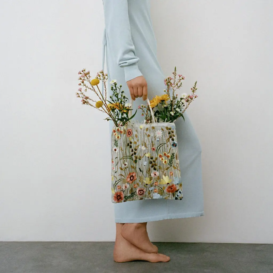 Aeloria Embroidered Shopper