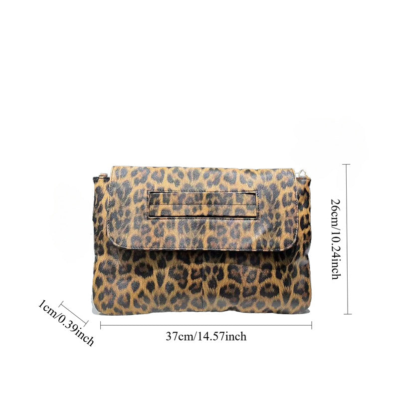 Maya Vegan Handbag (Leopard Print)