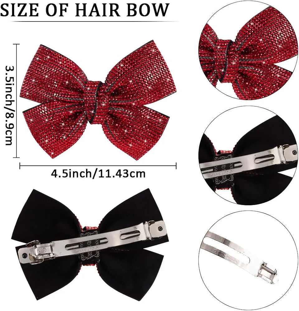 Dusklet Rhinestone Barrette Clip
