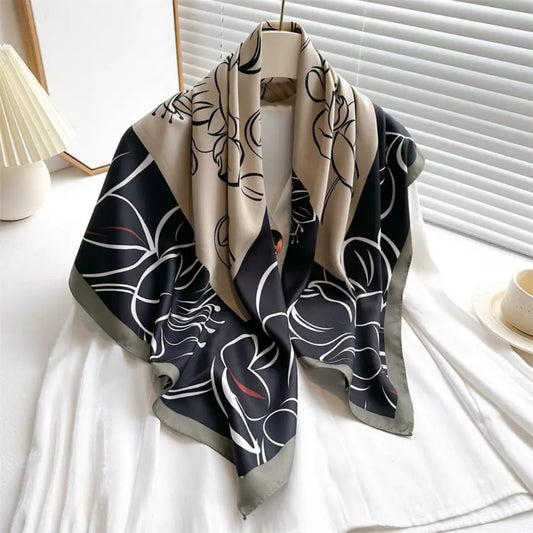 Lintin Silk Scarf (90x90cms)