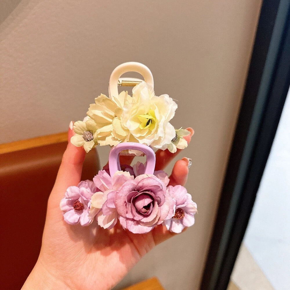 Ruffle Claw Clip