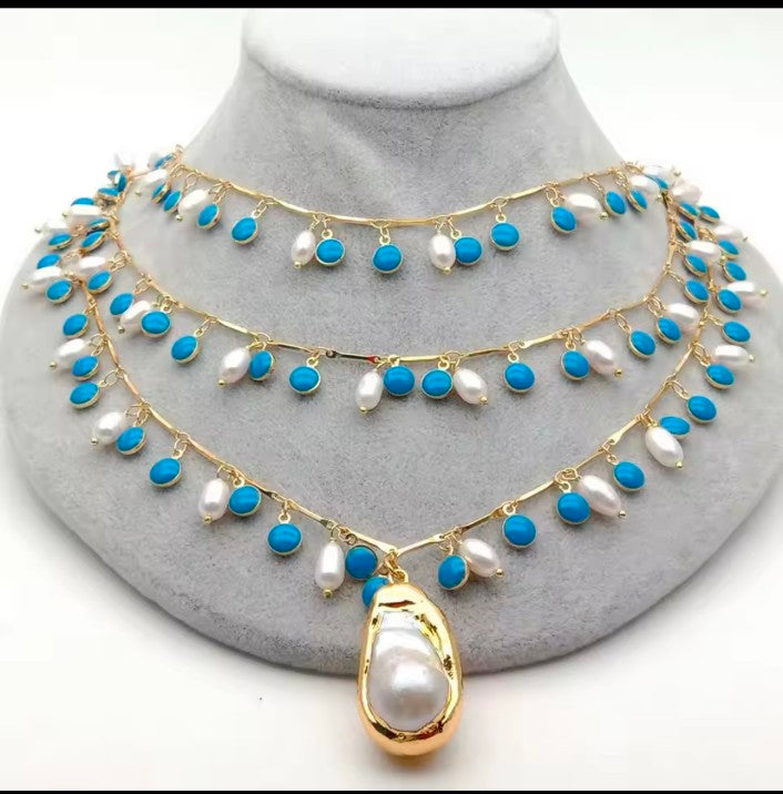 Turpentine Pearl Necklace