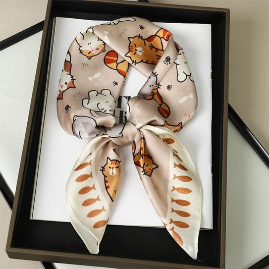 Solange Silk Scarf (70x70cms)