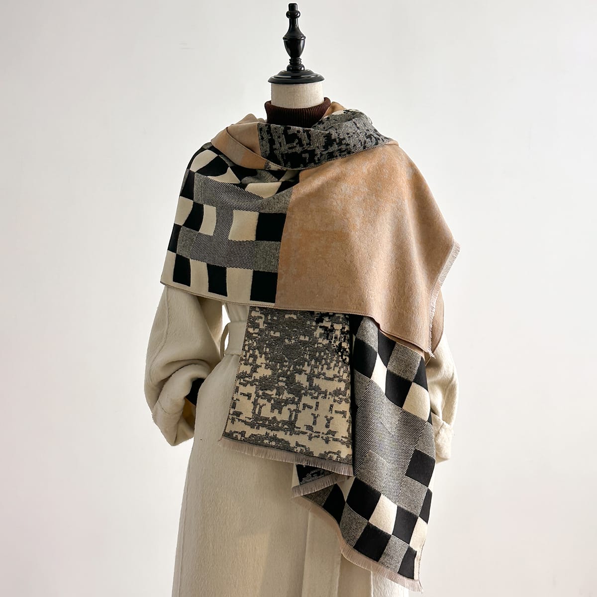 Chessboard Shawl