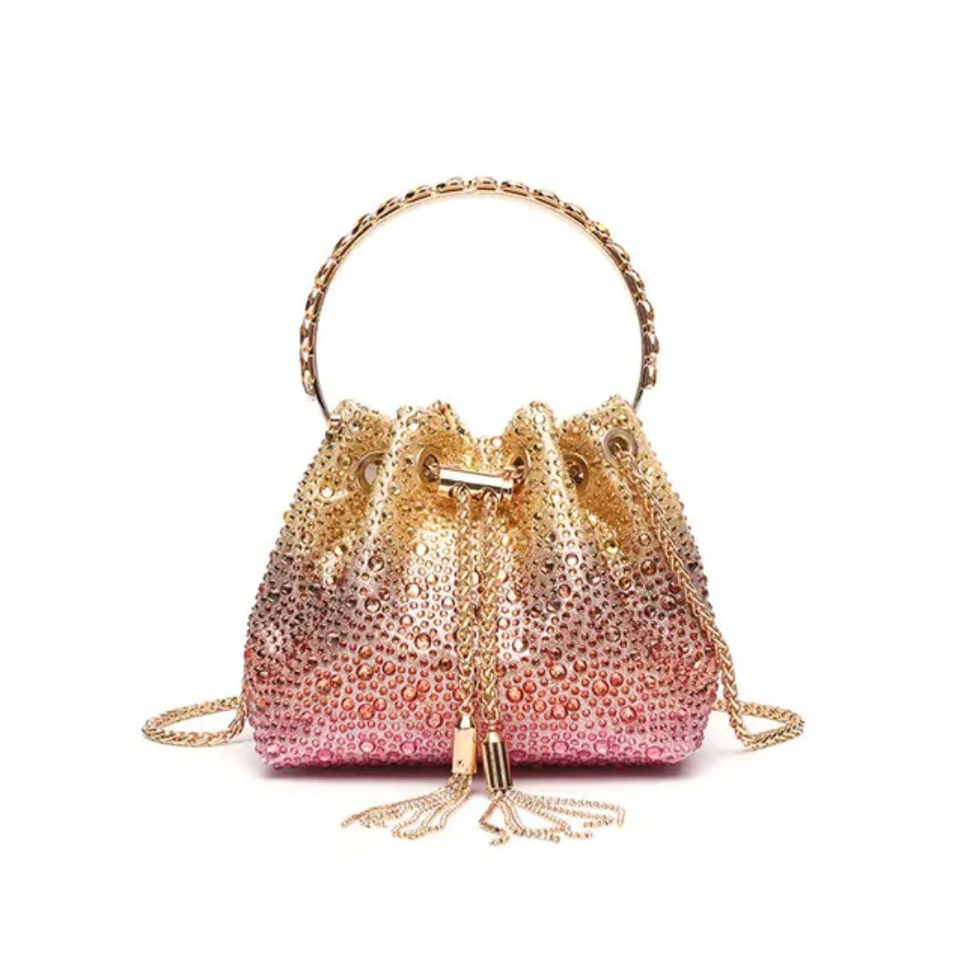 Noctisse Evening Bag (Golden Red)