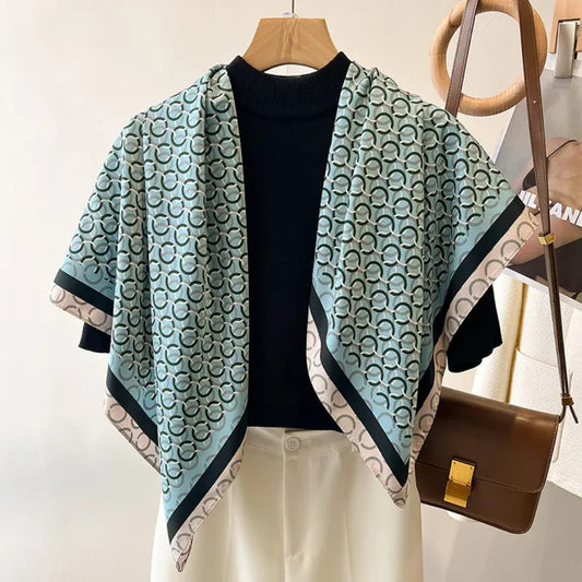 Rumi Silk Scarf (90x90cms)