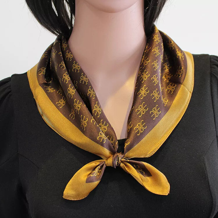 Gracy Square 100% Silk Scarf