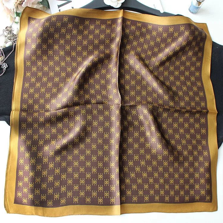 Gracy Square 100% Silk Scarf