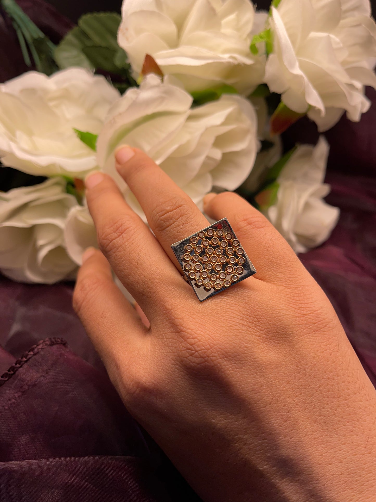 Mystery box Silver Ring