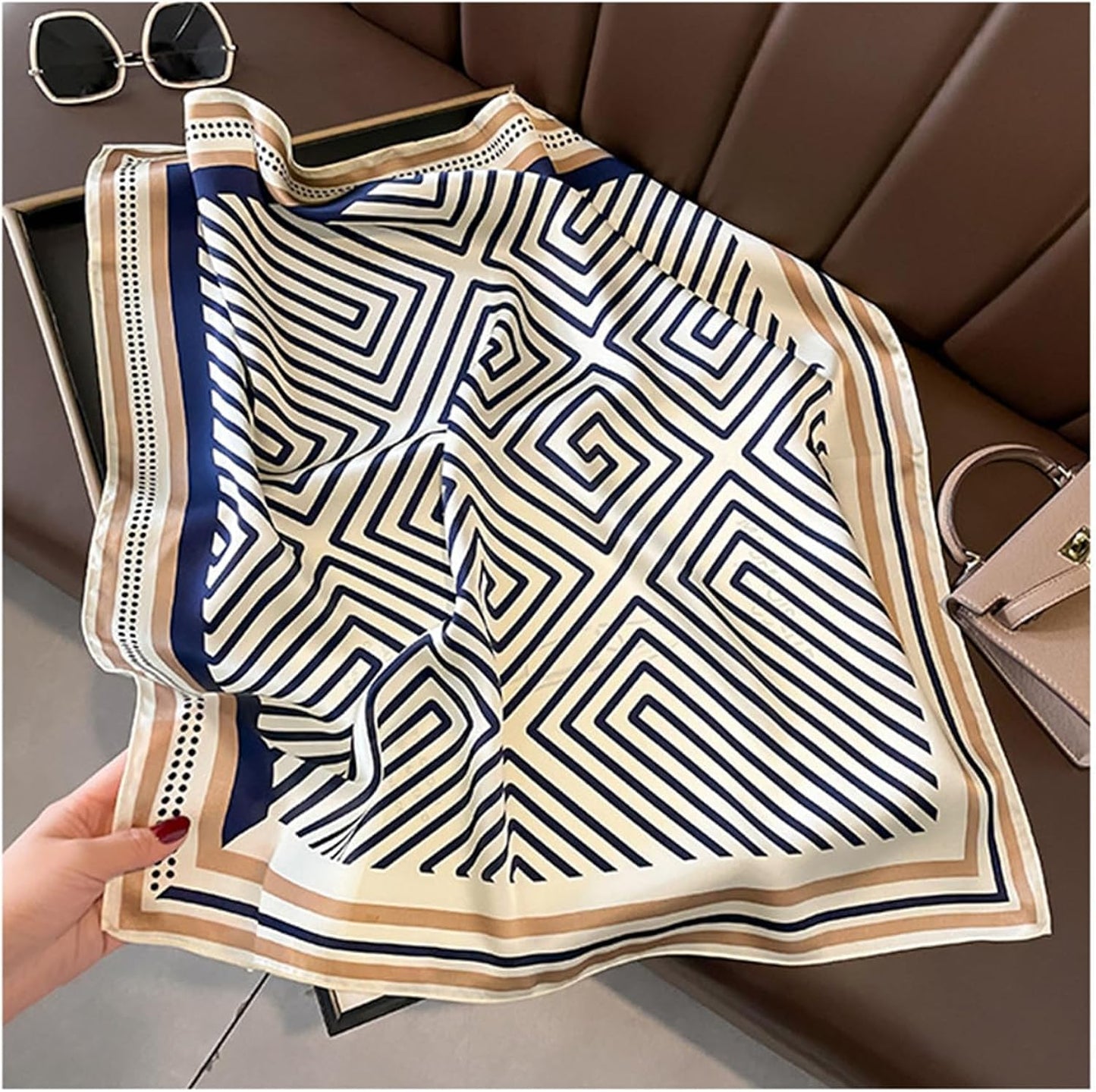 Quella Silk Scarf (70x70cms)