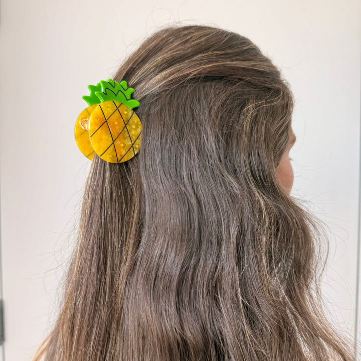Pineapple Claw Clip