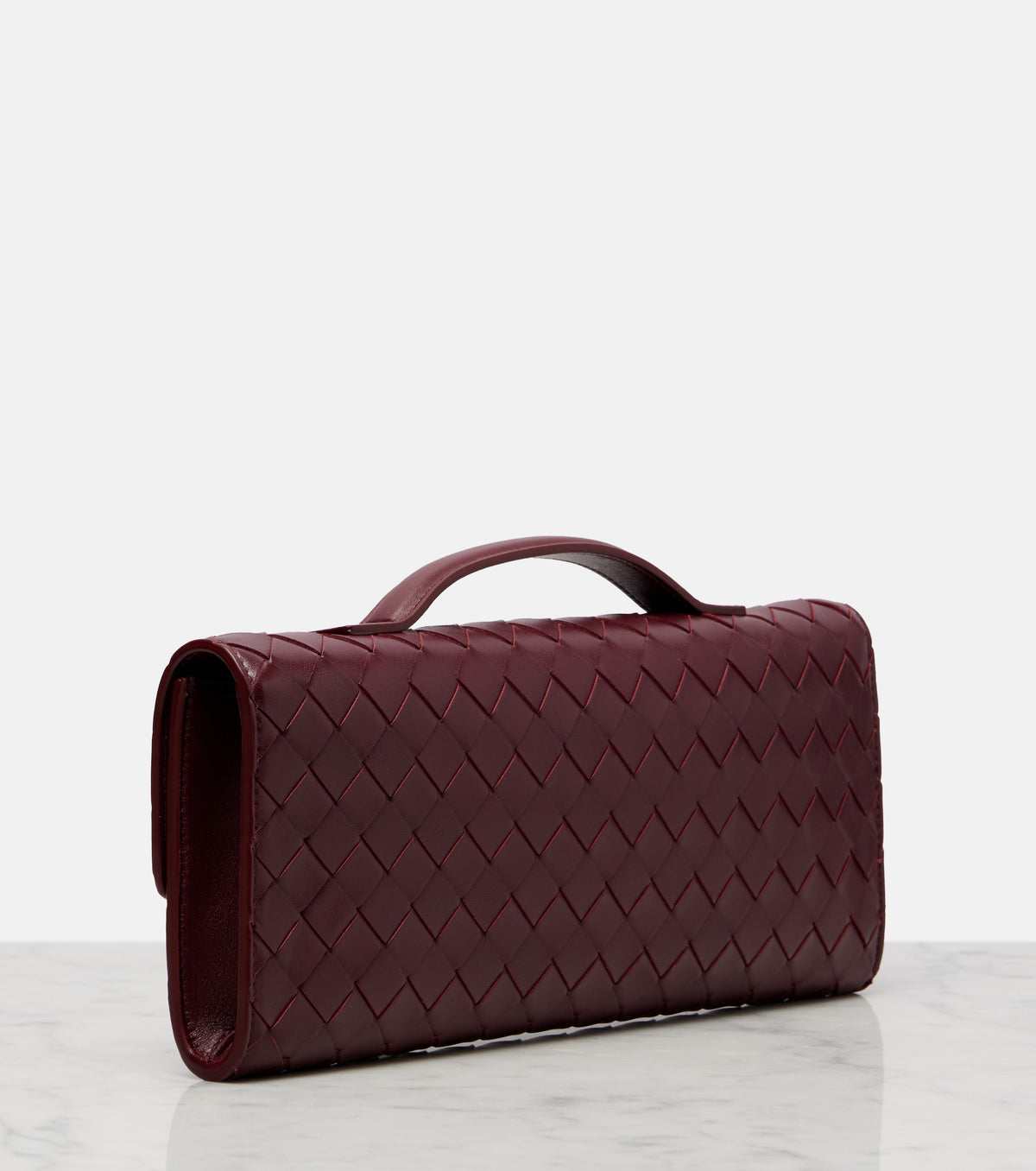 Andrea Vegan Leather Bag (Wine)