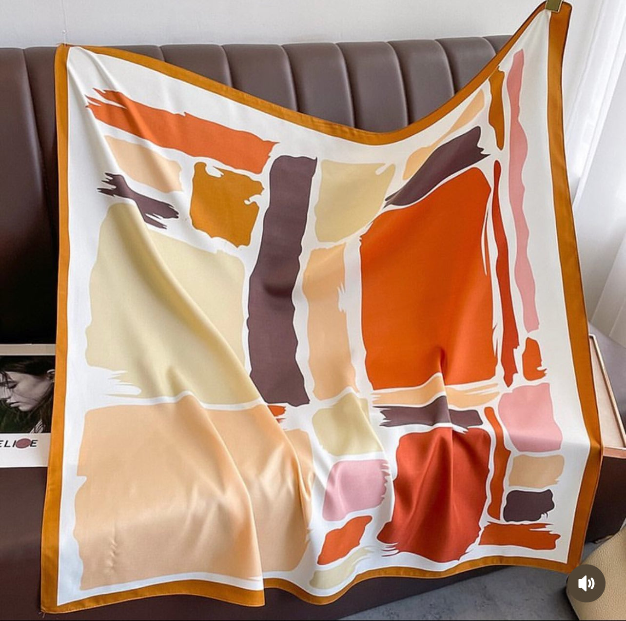 Dira Silk Scarf (90x90cms)