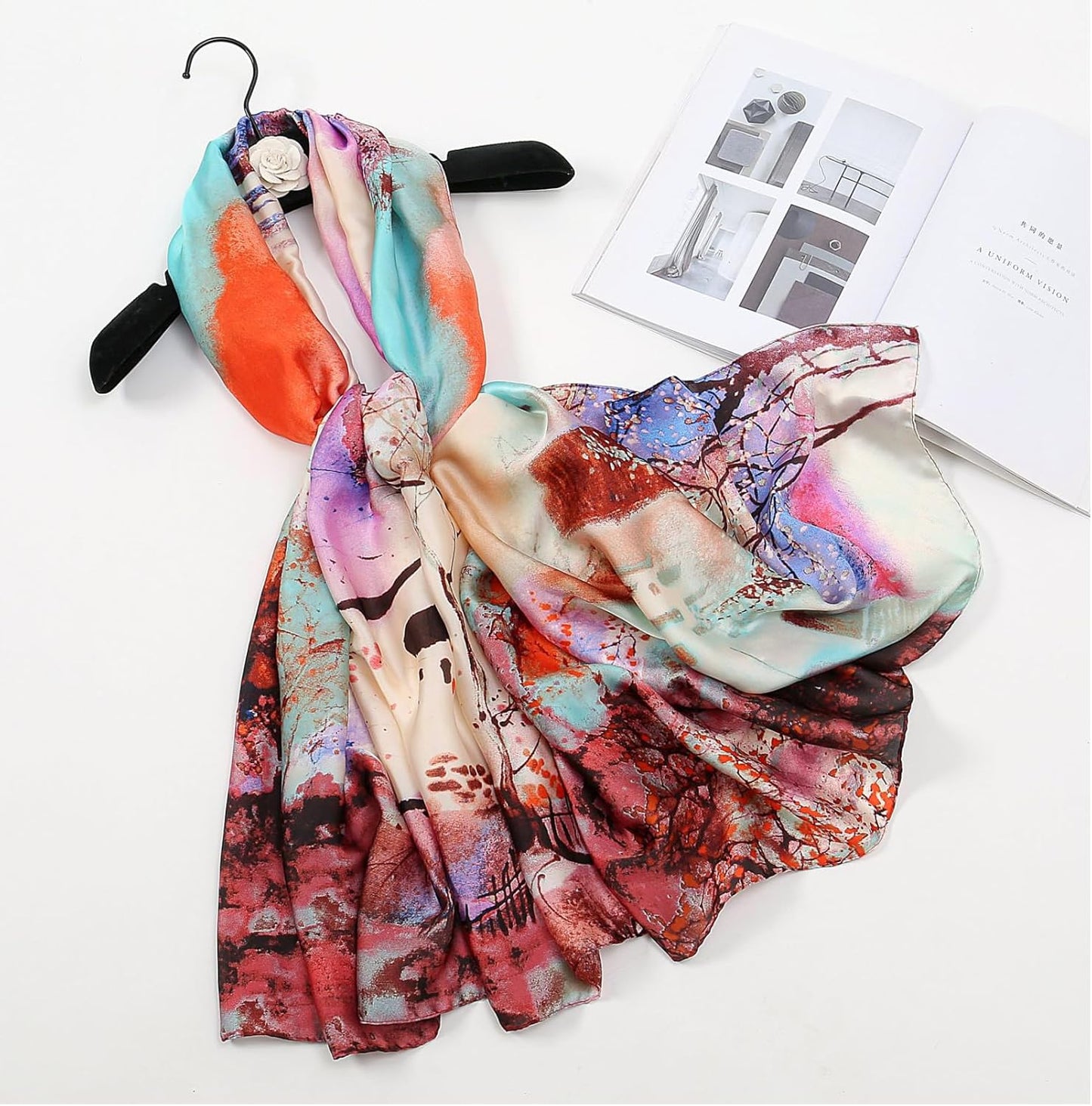 Sunset Silk Stole