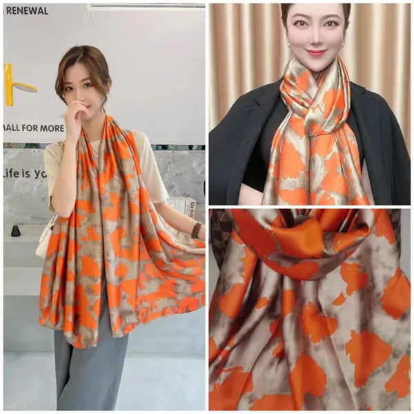 Citrus Silk Stole