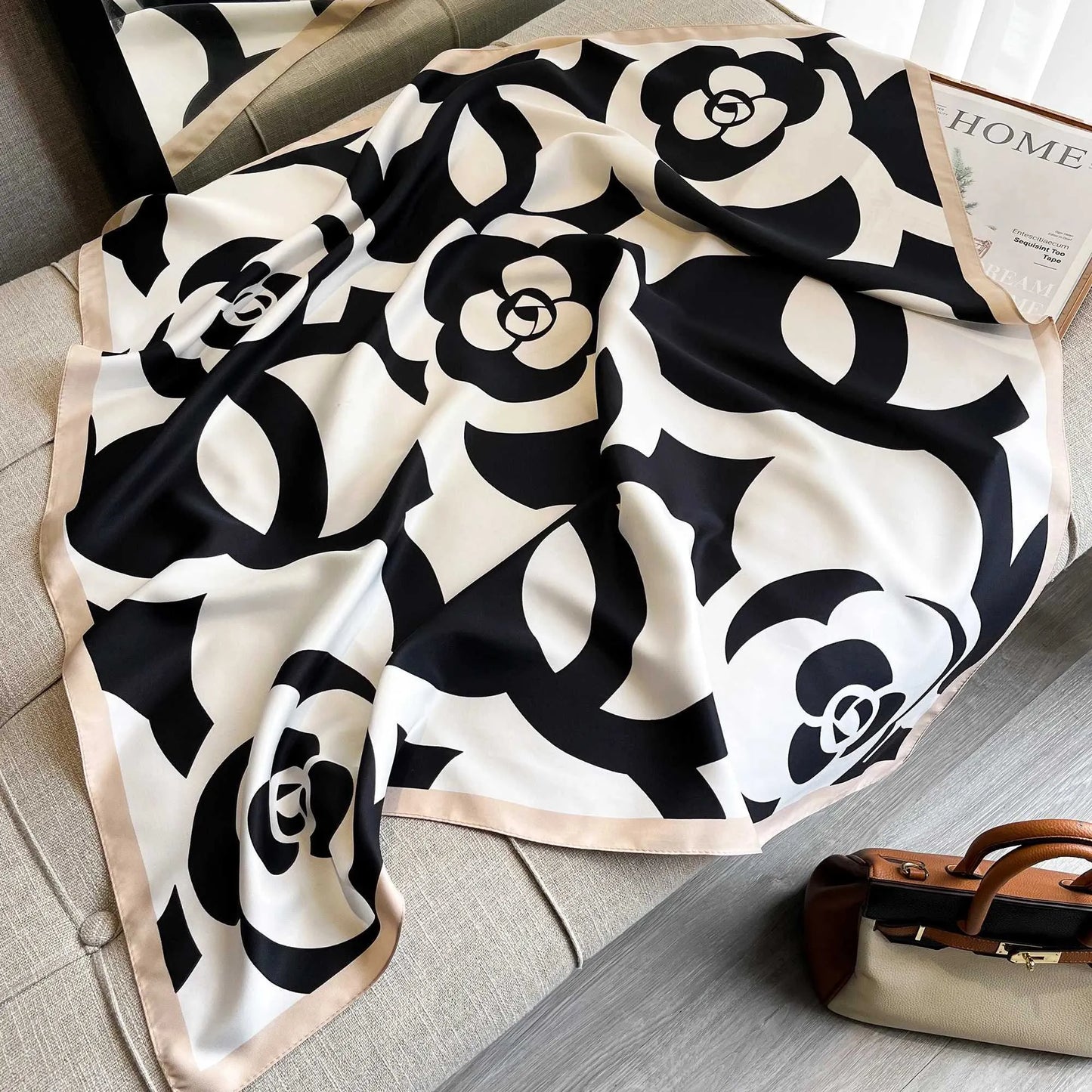 Yara Silk Scarf (90x90cms)